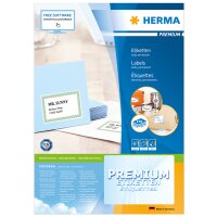HERMA Etiquette universelle PREMIUM, 105 x 74 mm, blanc