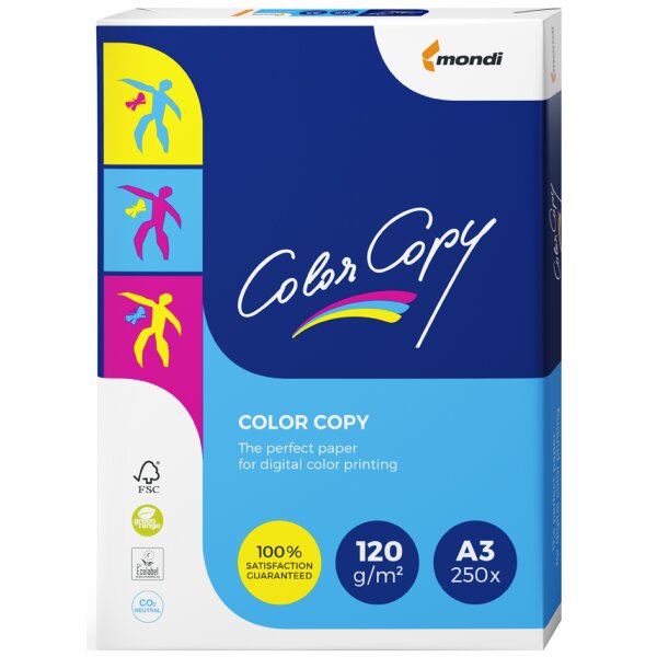 mondi Papier multifonction Color Copy, A3, 250 g/m2, blanc