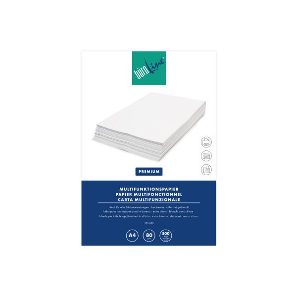 BÜROLINE Papier à photocopier FSC A4 88342485 80g, blanc 500 feuilles