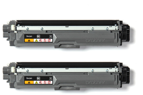 BROTHER Toner HY Twin Pack schwarz TN-241BKTWIN HL-3140/3170 2x2500 pages