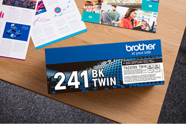 BROTHER Toner HY Twin Pack schwarz TN-241BKTWIN HL-3140/3170 2x2500 pages