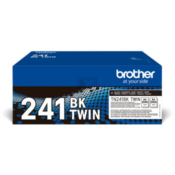 BROTHER Toner HY Twin Pack schwarz TN-241BKTWIN HL-3140 3170 2x2500 Seiten