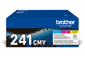 BROTHER Toner Multipack CMY TN-241CMY HL-3140/3170 1400 pages