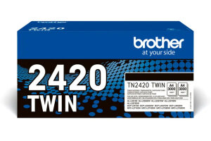 BROTHER Toner Twin Pack schwarz TN-2420TWIN HL-L2350/2370 2x3000 Seiten