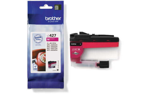 BROTHER Tintenpatrone magenta LC-427M MFC-J5955 1500 Seiten