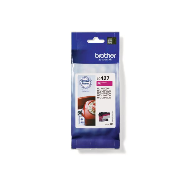 BROTHER Cartouche dencre magenta LC-427M MFC-J5955 1500 pages