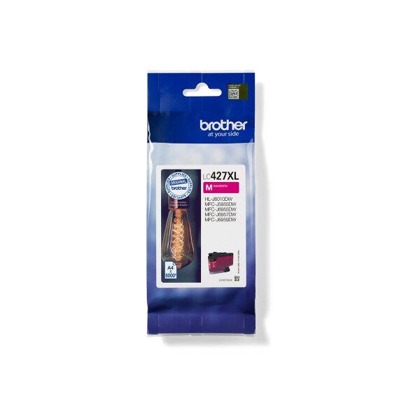 BROTHER Tintenpatrone HY magenta LC-427XLM MFC-J5955 5000 Seiten