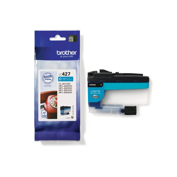 BROTHER Tintenpatrone cyan LC-427C MFC-J5955 1500 Seiten