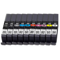 CANON Multipack encre 10 couleurs PFI-300Mult iPF PRO-300...