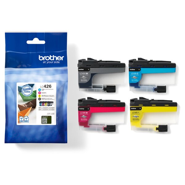 BROTHER Valuepack Tinte CMYBK LC-426VAL MFC-J4335 1500/3000 Seiten