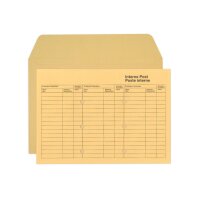 BÜROLINE Interne Post D/F C4 105375 braun 120g 250 Stück