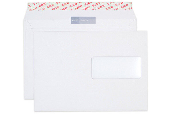 ELCO Enveloppe Power a/fen&ecirc;tre C5 50203 125g, blanc 500 pcs.