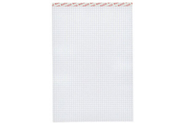 ELCO Bloc-notes quadrill&eacute; 5mm A4 73531.18 blanc, 100g 80 flls.