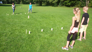 SCHILDKRÖT Jeu déchecs suédois Kubb,...