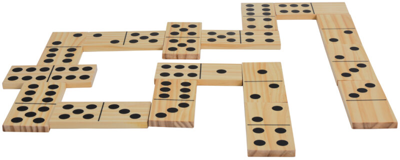SCHILDKR&Ouml;T Domino g&eacute;ants, le jeu classique en grand format