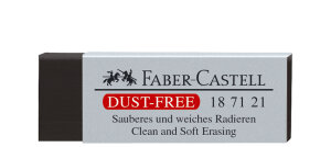 FABER-CASTELL Kunststoff-Radierer DUST-FREE, weiss