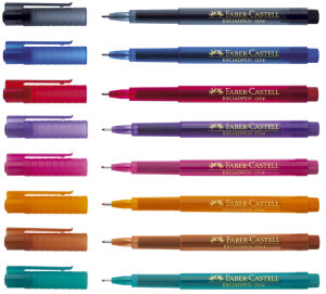 FABER-CASTELL Fineliner BROADPEN 1554, noir