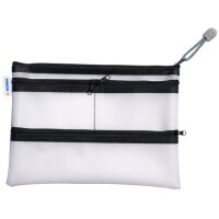 HERMA Pochette à fermeture à zip Multibag, A5, noir