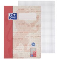 Oxford Schulheft "Recycling", DIN A4, Lineatur 25 liniert