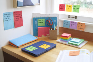 Post-it Bloc-note super sticky notes, 1277 x 76 mm, Playful