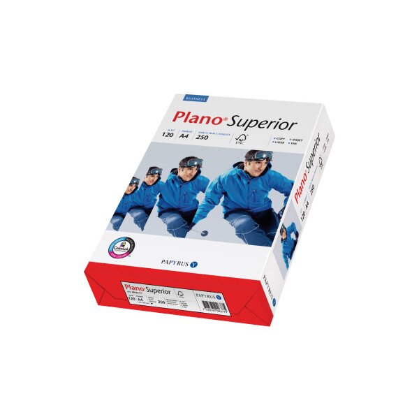 PLANO SUPERIOR Kopierpepier A4 88026786 120g, weiss 250 Blatt