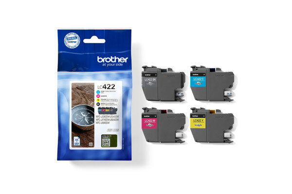 BROTHER Valuepack encre CMYBK LC-422VAL MFC-J5340 550 pages
