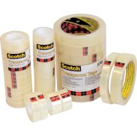 Scotch Klebefilm 550, transparent, 19 mm x 33 m, Folie