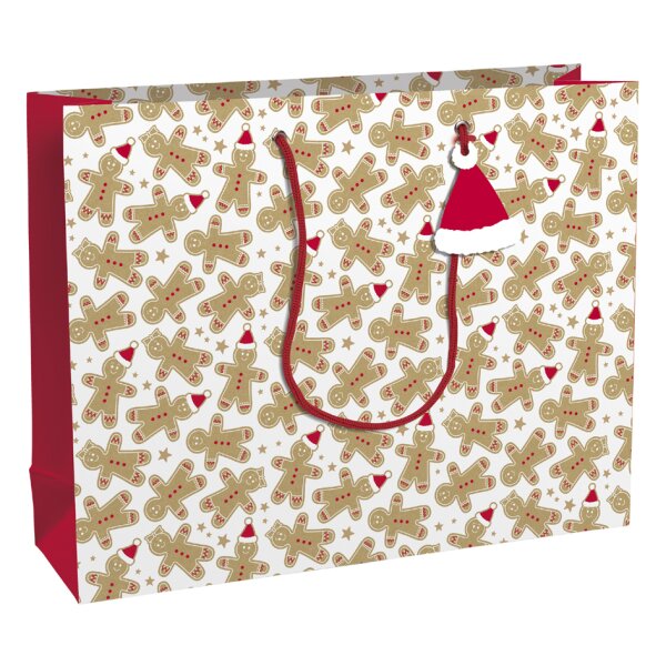 Clairefontaine Sac cadeau de Noël Pain dépices, moyen