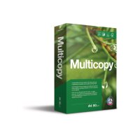 MULTICOPY Papier à copier A4 88046505 80g, blanc...