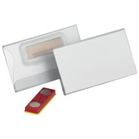 DURABLE Porte-badge à aimant, 75 x 40 mm,...