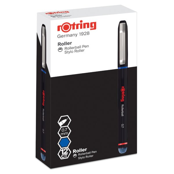 rotring Rollerball, Strichst&auml;rke: 0,7 mm, blau