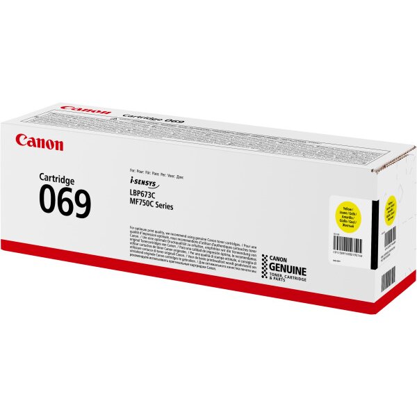CANON Toner-Modul 069 yellow 5091C002 LBP673CDW 1900 Seiten