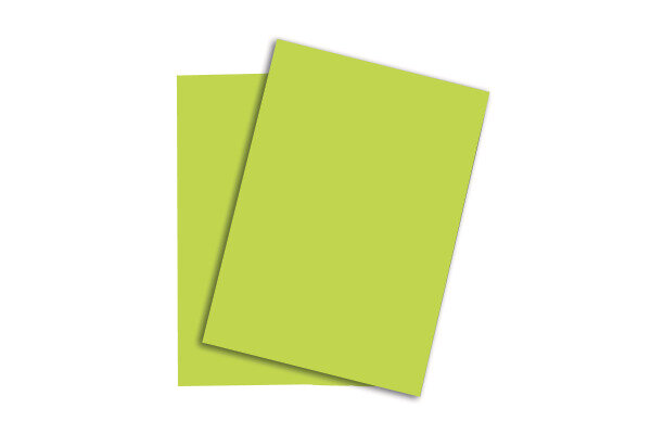 RAINBOW Papier leuchtend gr&uuml;n/74 A4 88042608 FSC, 80g 500 Blatt