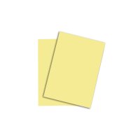 RAINBOW Papier jaune clair/12 A4 88043125 160g, jaune 250...
