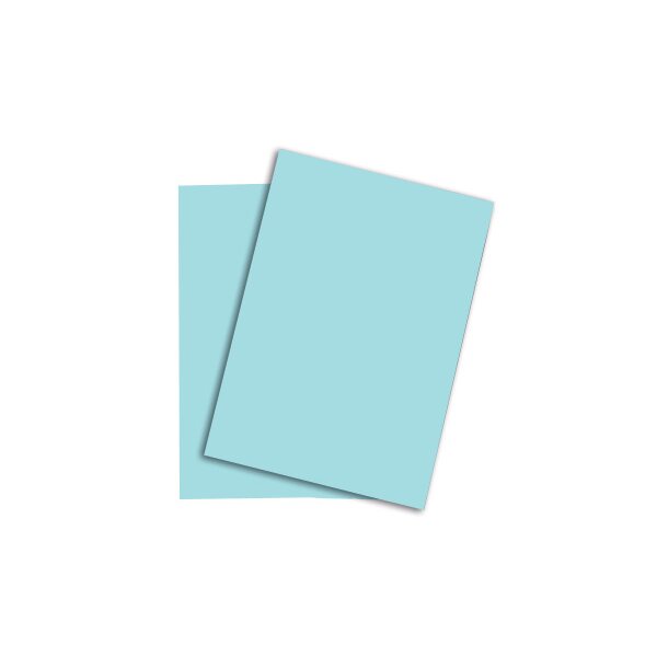 RAINBOW Papier bleu moyen/84 A4 88043143 FSC, 160g 250 feuilles