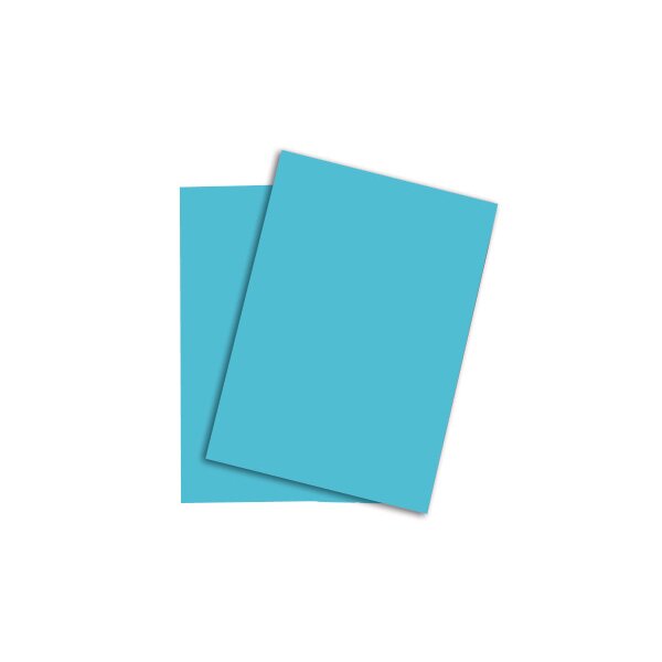 RAINBOW Papier bleu/87 A4 88043144 160g, bleu 250 feuilles