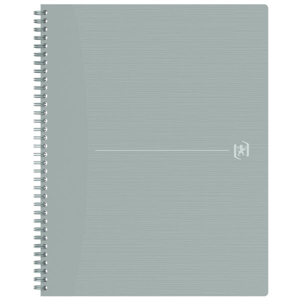 Oxford Cahier à spirales Origins, A4, quadrillé, bleu