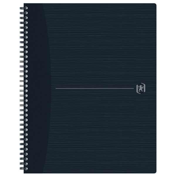 Oxford Cahier à spirales Origins, A4, quadrillé, bleu