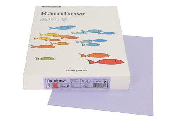 RAINBOW Papier violett/60 A3 88042566 FSC, 80g 500 Blatt