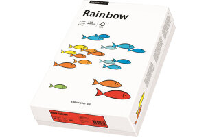 RAINBOW Papier orange vif/26 A3 88042459 FSC, 120g 250...
