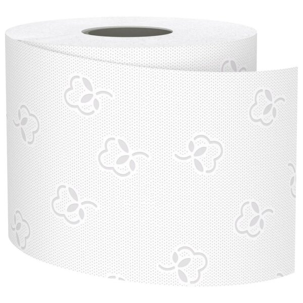 SATINO Prestige Cotton Papier de toilette extra blanc, 3 couches, 250 feuilles - 1 Palette (1344 rouleaux)