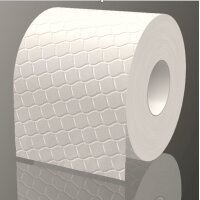 KATRIN Plus Toilettenpapier weiss, 4-lagig, 180 Blatt - 1 Palette (1400 Rollen)