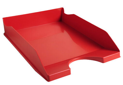 EXACOMPTA Briefablage ECOTRAY, DIN A4+, rot