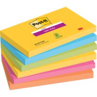 Post-it Bloc-note adhésif super sticky notes, 76 x 76 mm