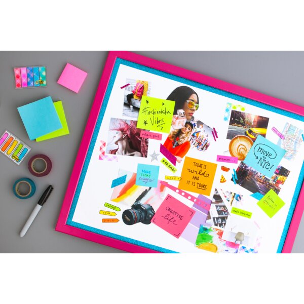 Post-it Bloc-note cube notes mini, 51 x 51 mm, multicolore