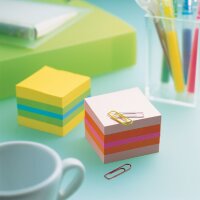 Post-it Bloc-note cube notes mini, 51 x 51 mm, multicolore