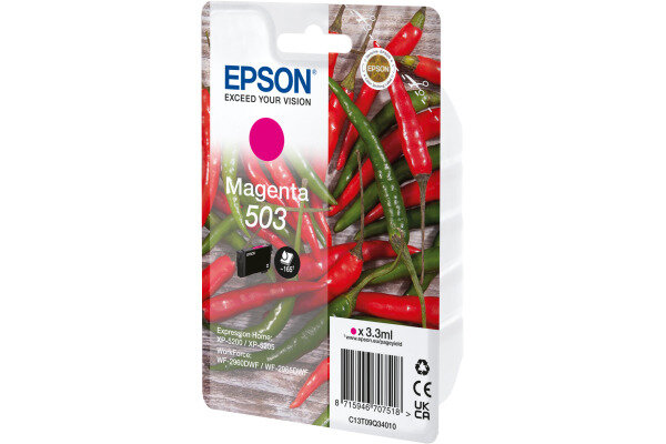 EPSON Cartouche dencre 503 magenta T09Q34010 WF-2960/65 165 pages