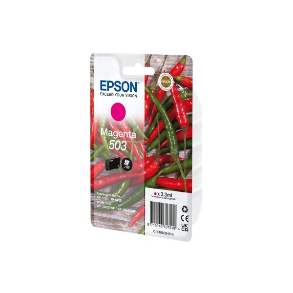 EPSON Tintenpatrone 503 magenta T09Q34010 WF-2960/65 165 Seiten