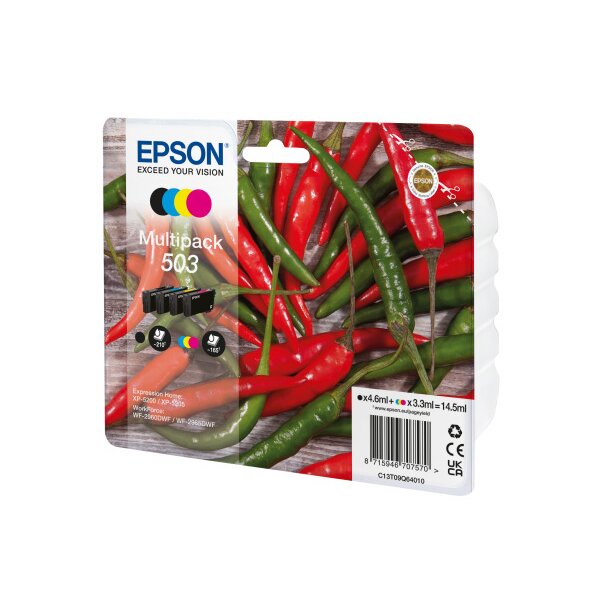 EPSON Multipack Tinte 503 CMYBK T09Q64010 WF-2960/65 4-color