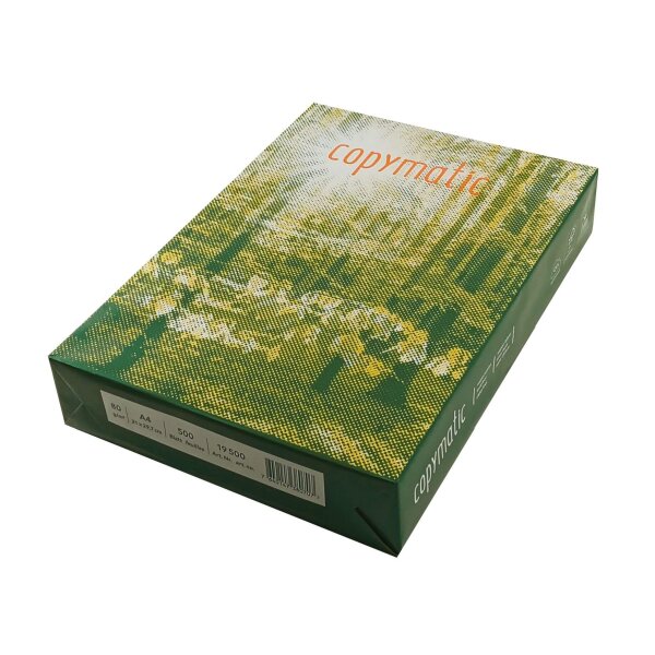 COPYMATIC Papier Business blanc A4 80g - 1 Palette (100000 Feuilles)